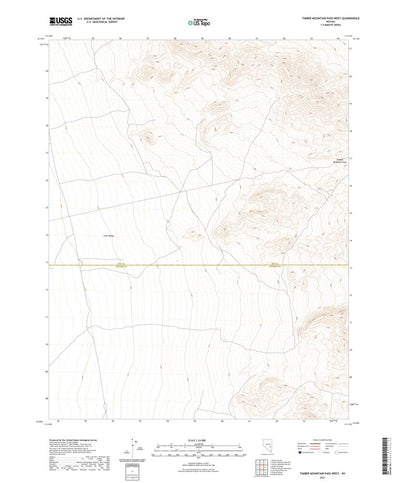Timber Mountain Pass West, NV (2021, 24000-Scale) Preview 1