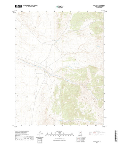 Vigus Butte NE, NV (2021, 24000-Scale) Preview 1