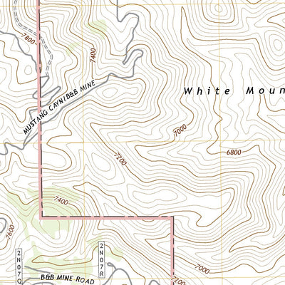 Volcanic Hills West, NV (2021, 24000-Scale) Preview 3
