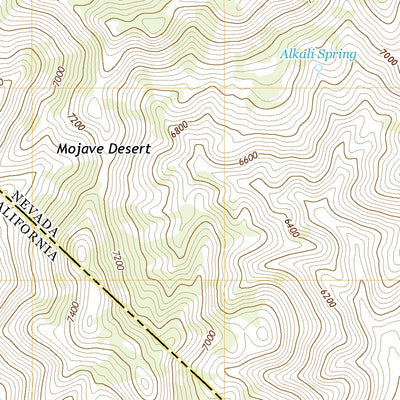 Wahguyhe Peak, NV (2021, 24000-Scale) Preview 3