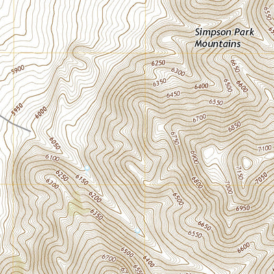 West of Fagin Mountain, NV (2021, 24000-Scale) Preview 3