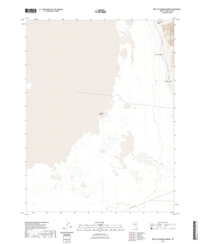West of Diamond Springs, NV (2021, 24000-Scale) Preview 1