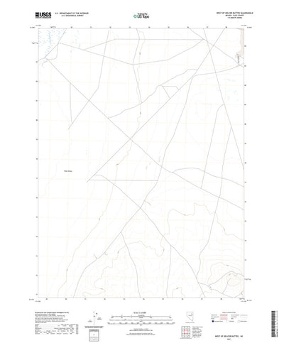 West of Delcer Buttes, NV (2021, 24000-Scale) Preview 1