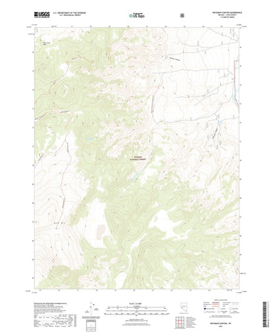 Wichman Canyon, NV (2021, 24000-Scale) Preview 1