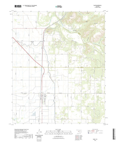 Blair, OK (2022, 24000-Scale) Preview 1