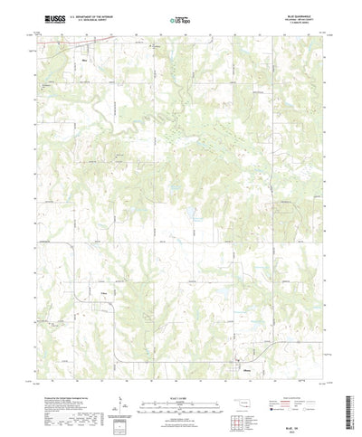Blue, OK (2022, 24000-Scale) Preview 1