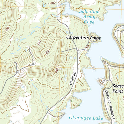 Okmulgee Lake, OK (2022, 24000-Scale) Preview 3