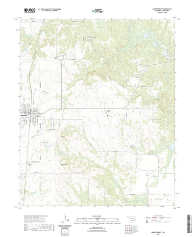 Marietta East, OK (2022, 24000-Scale) Preview 1