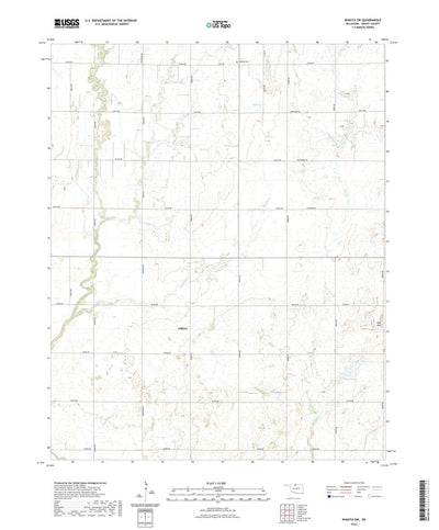 Wakita SW, OK (2022, 24000-Scale) Preview 1