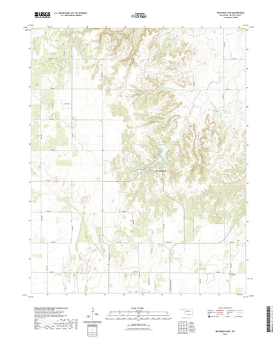 Watonga Lake, OK (2022, 24000-Scale) Preview 1