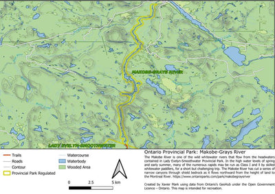Ontario Provincial Park: Makobe-Grays River Preview 1