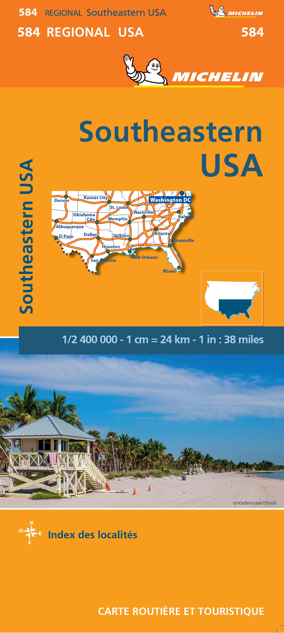 Southeastern Usa Map by Michelin | Avenza Maps