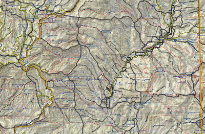 Arizona GMU 27 South & East Poster 1:75,000 Area Map Preview 3