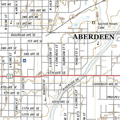 Aberdeen East, SD (2021, 24000-Scale) Preview 3