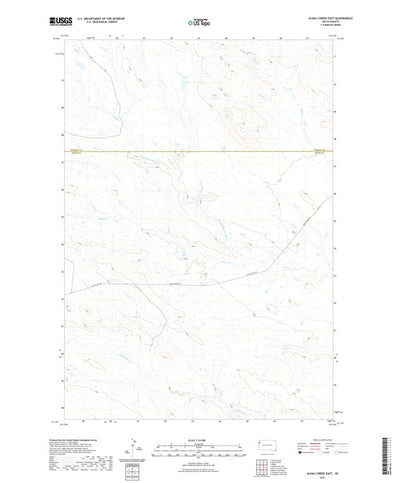 Alkali Creek East, SD (2021, 24000-Scale) Preview 1