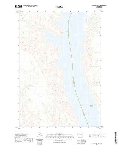 Artichoke Butte NW, SD (2021, 24000-Scale) Preview 1