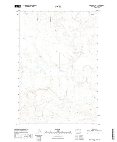Black Horse Butte NE, SD (2021, 24000-Scale) Preview 1