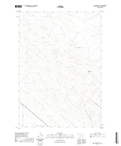 Bull Creek Butte, SD (2021, 24000-Scale) Preview 1