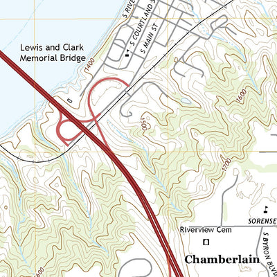 Chamberlain, SD (2021, 24000-Scale) Preview 3
