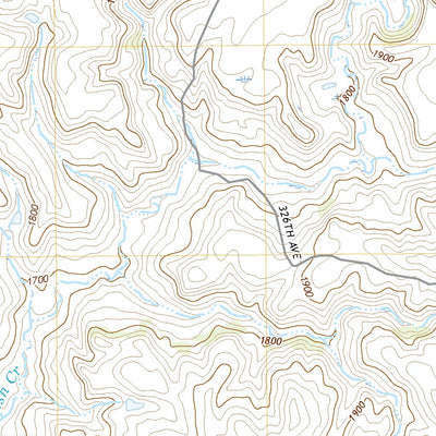 Chapelle Lake SW, SD (2021, 24000-Scale) Preview 3