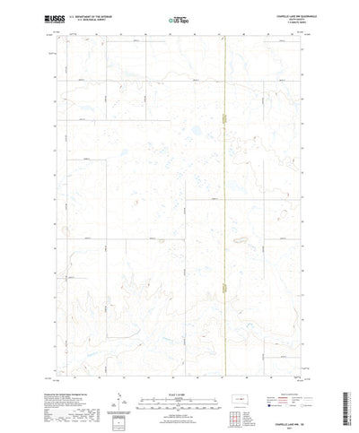 Chapelle Lake NW, SD (2021, 24000-Scale) Preview 1