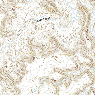 Cedar Canyon, SD (2021, 24000-Scale) Preview 3