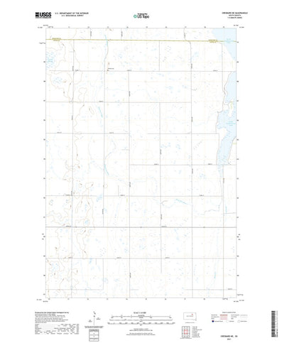 Cresbard NE, SD (2021, 24000-Scale) Preview 1