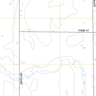Cresbard NE, SD (2021, 24000-Scale) Preview 2