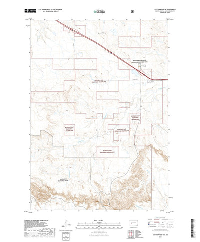 Cottonwood SW, SD (2021, 24000-Scale) Preview 1
