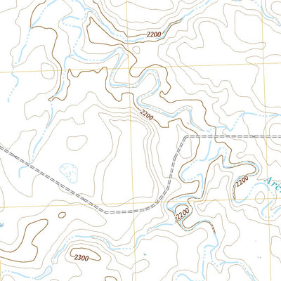 Cottonwood Creek SW, SD (2021, 24000-Scale) Preview 3