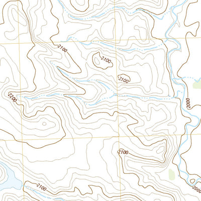 Cottonwood Creek NE, SD (2021, 24000-Scale) Preview 3