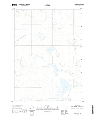Deadmans Lake, SD (2021, 24000-Scale) Preview 1