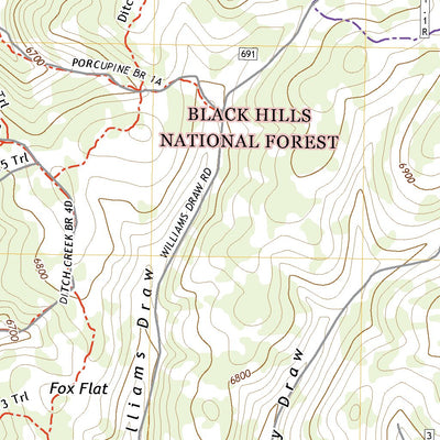 Ditch Creek, SD (2021, 24000-Scale) Preview 2