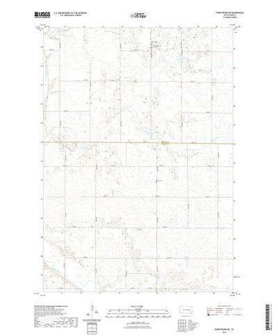 Forestburg NE, SD (2021, 24000-Scale) Preview 1