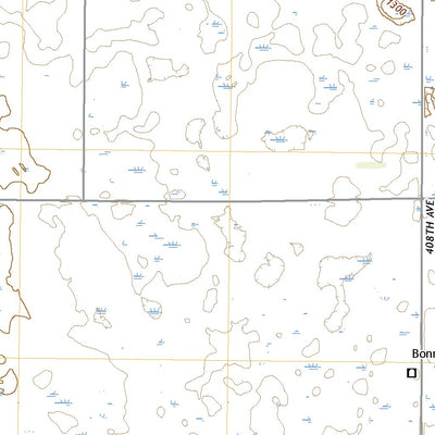 Forestburg NE, SD (2021, 24000-Scale) Preview 2