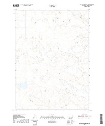 East of Scotchman Lake, SD (2021, 24000-Scale) Preview 1