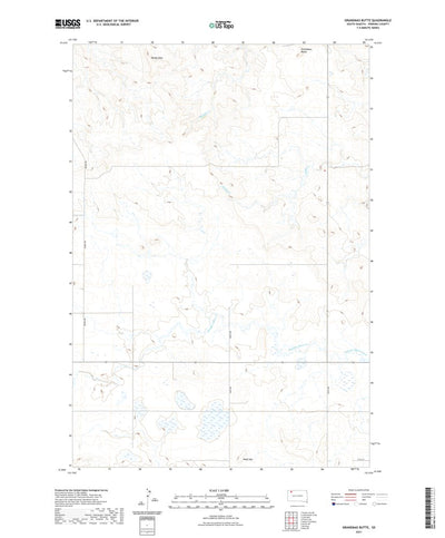Grandmas Butte, SD (2021, 24000-Scale) Preview 1