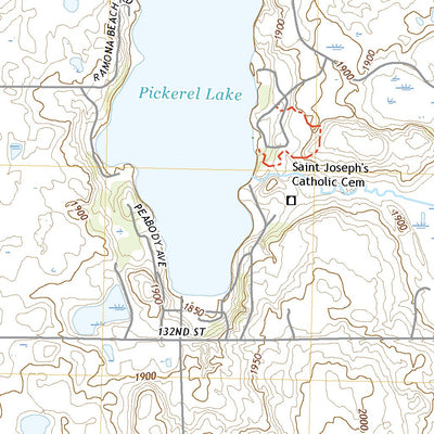 Enemy Swim Lake West, SD (2021, 24000-Scale) Preview 3