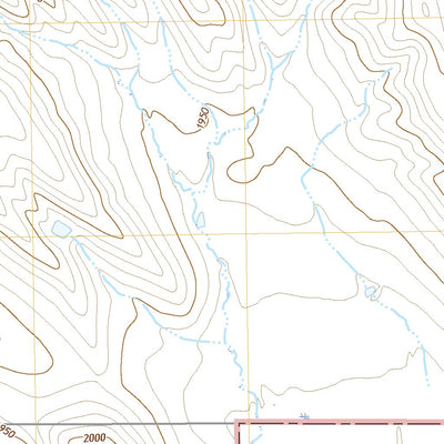 Fort George Butte SW, SD (2021, 24000-Scale) Preview 2