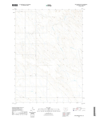 Fort George Butte SE, SD (2021, 24000-Scale) Preview 1