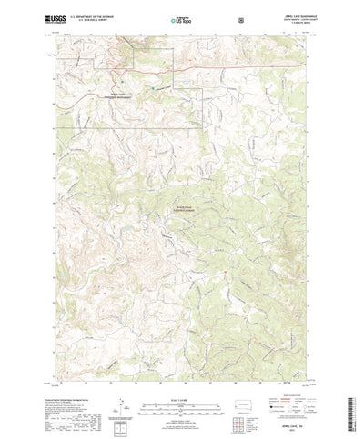 Jewel Cave, SD (2021, 24000-Scale) Preview 1