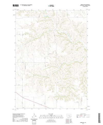 Herrick NW, SD (2021, 24000-Scale) Preview 1