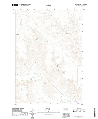 Rattlesnake Lake NE, SD (2021, 24000-Scale) Preview 1