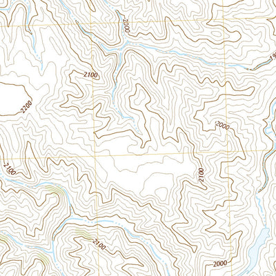 Rattlesnake Lake, SD (2021, 24000-Scale) Preview 3