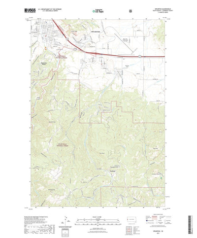 Spearfish, SD (2021, 24000-Scale) Preview 1