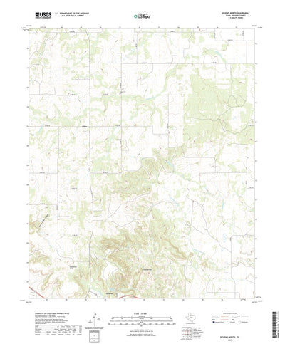 Dickens North, TX (2022, 24000-Scale) Preview 1