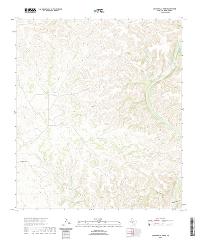 Lechuguilla Creek, TX (2022, 24000-Scale) Preview 1