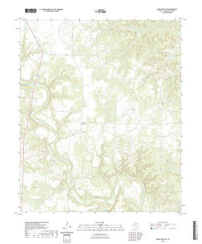Kiowa Peak SW, TX (2022, 24000-Scale) Preview 1