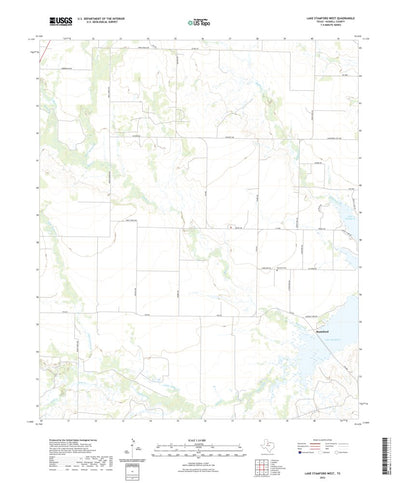 Lake Stamford West, TX (2022, 24000-Scale) Preview 1