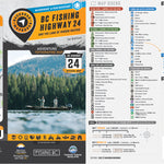 BC Fishing Highway 24 and Hidden Waters Recreation Map (BC Rec Map Bundle) Preview 2